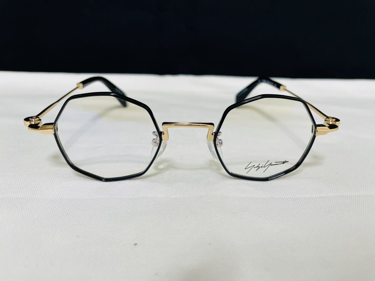Y's オクタゴンフレーム サングラス　ヨウジヤマモト 新品 新品 Yohji Yamamoto ヨウジヤマモト サングラス オクタゴン 黒 - メルカリ