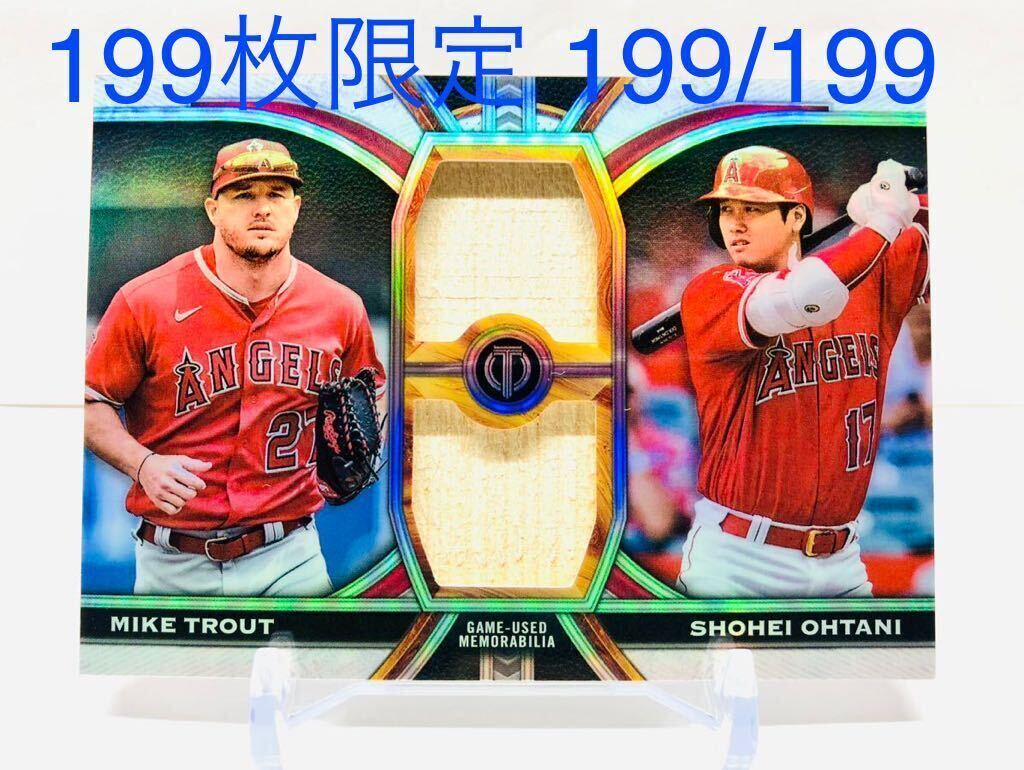 大谷翔平トラウト2024 topps Dual Patch 199枚限定