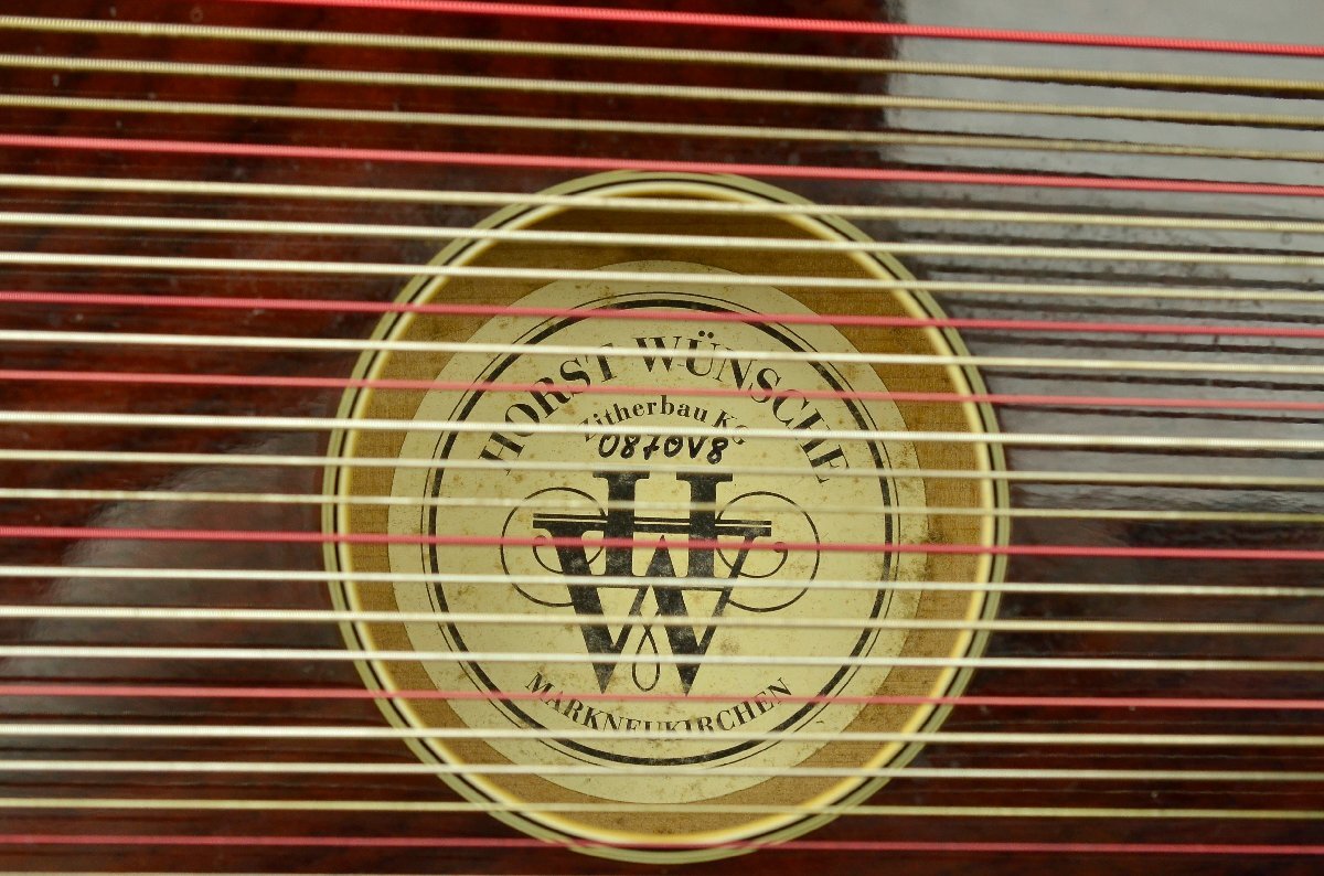 やや傷や汚れあり】【YB】ドイツ・弦楽器・チター [Zither : ツィター