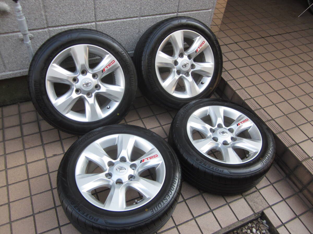 ハイエース ホイール タイヤ 4本 （ハイエース TRD ホイール