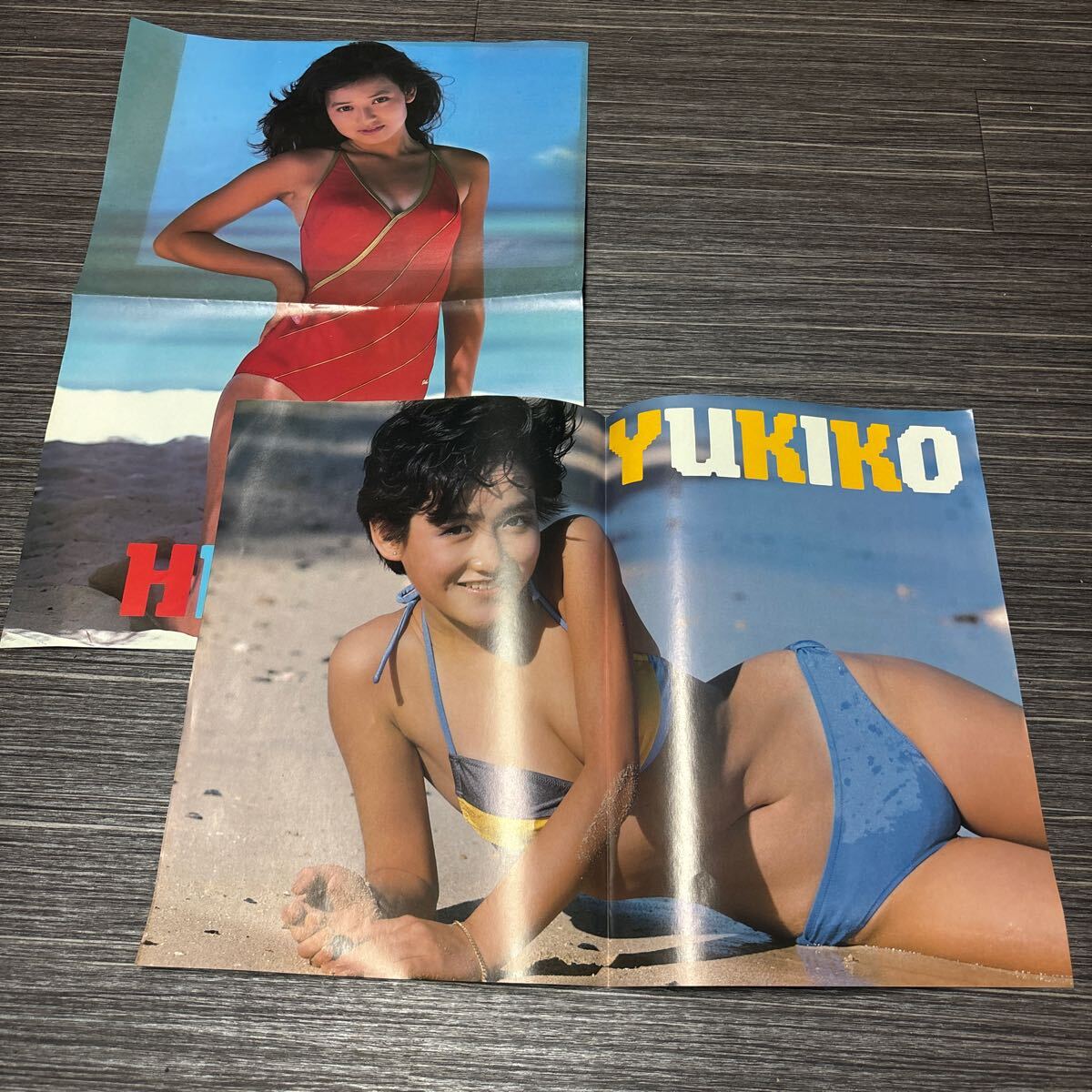 超貴重当時物　入手困難　岡田有希子　カレンダー　ビキニ等　1985年 超貴重当時物入手困難岡田有希子カレンダービキニ等1985年