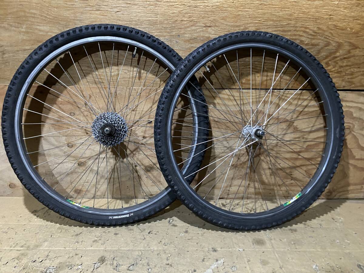 アラヤ 26x1.50 中古リム1本のみ タコ穴 固い OLD MTB ランドナー 