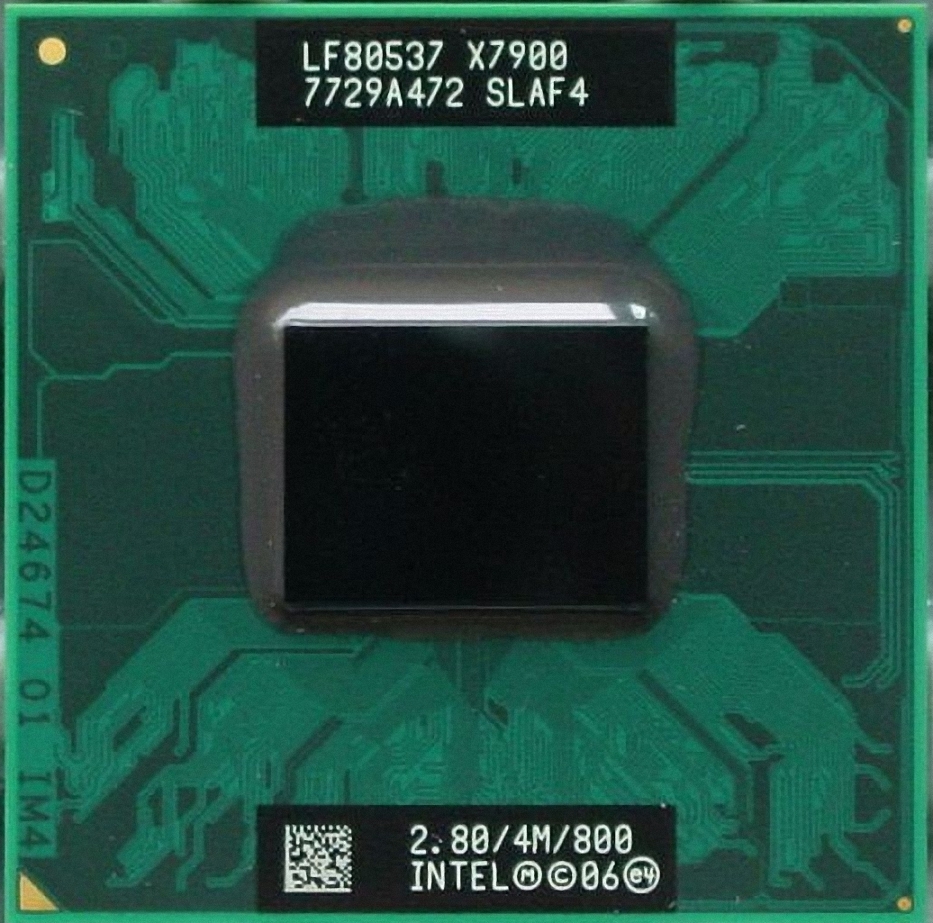 【未使用に近い】Intel Core 2 Extreme X7900 SLAF4 2C 2.8GHz 4MB 44W Socket Pの落札 ...