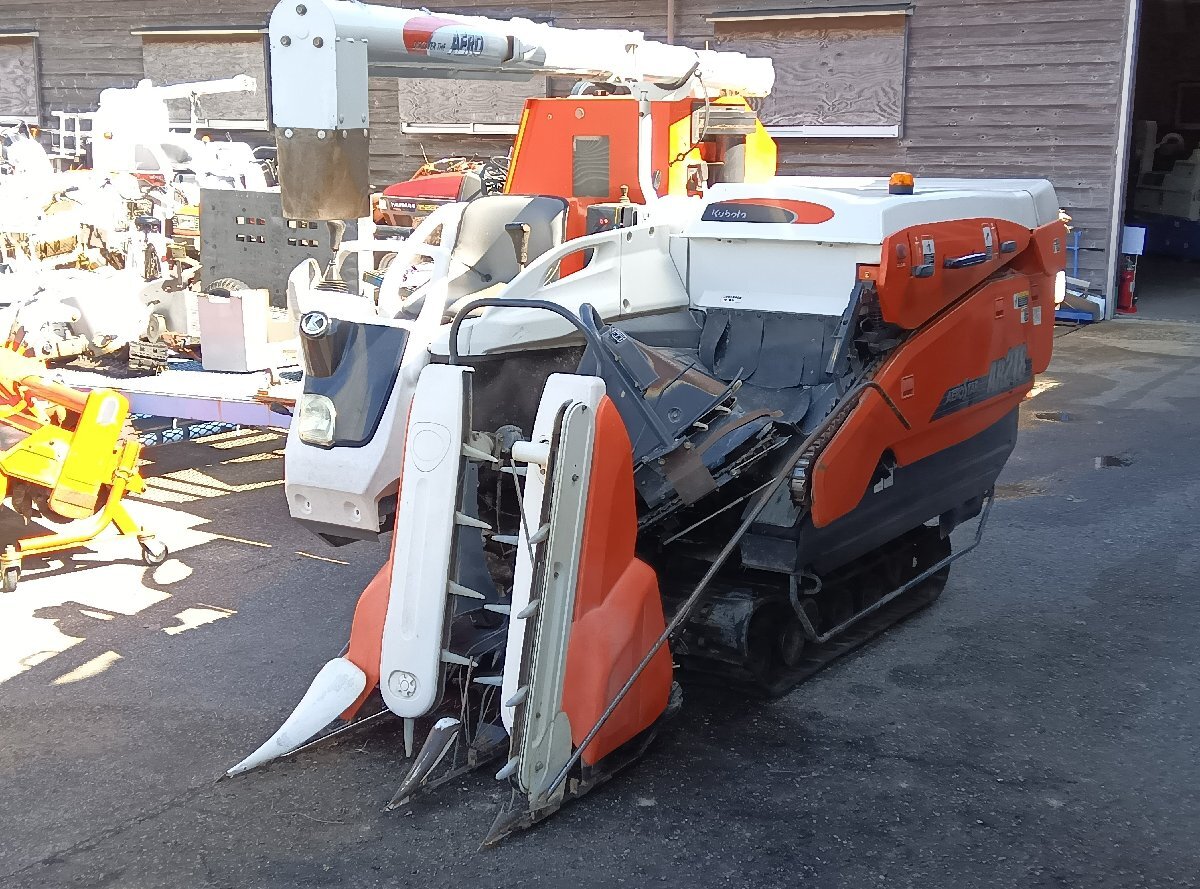 1台分】クボタ コンバイン ER698 用 突起付ベルト 掻き込みベルト 