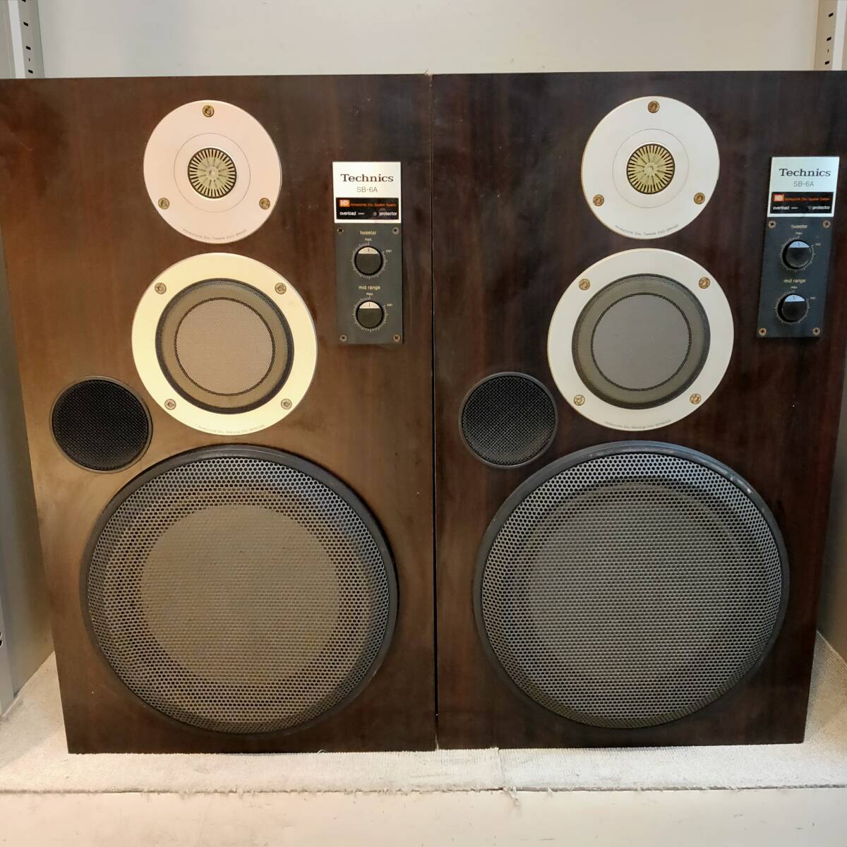 【傷や汚れあり】110201 Technics テクニクス スピーカー SB-6A ペア 現状品 の落札情報詳細 - Yahoo!オークション ...