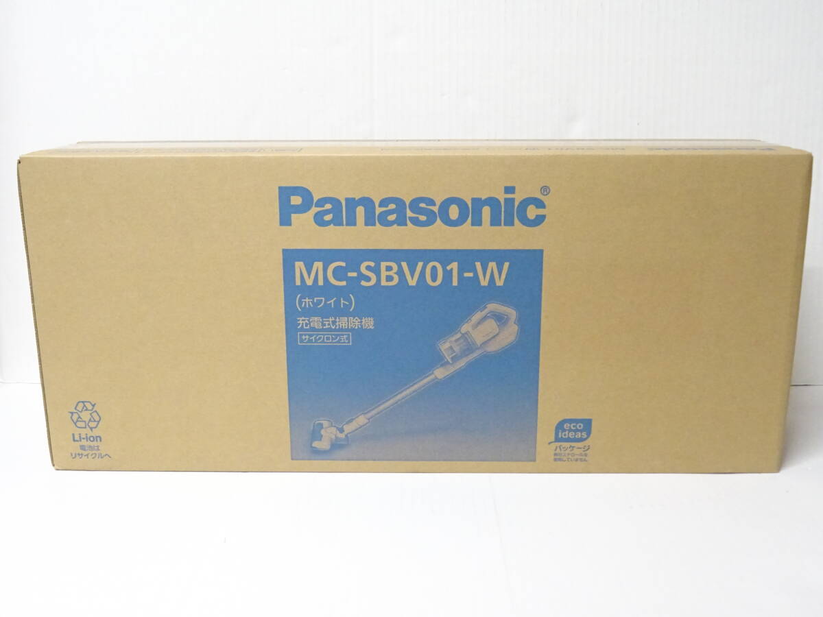 新品未使用箱不良 サイクロンコードレスクリーナーMC-SBV01 パナソニック