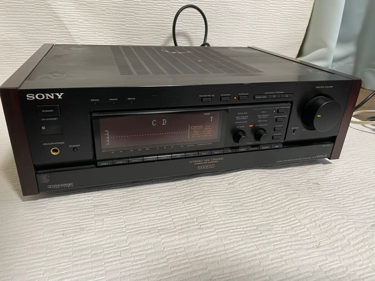 完動品 美品 SONY TA-AV870D デジタルプロセッシングAVアンプ 完動品 美品 SONY TA-AV870D デジタルプロセッシングAVアンプ
