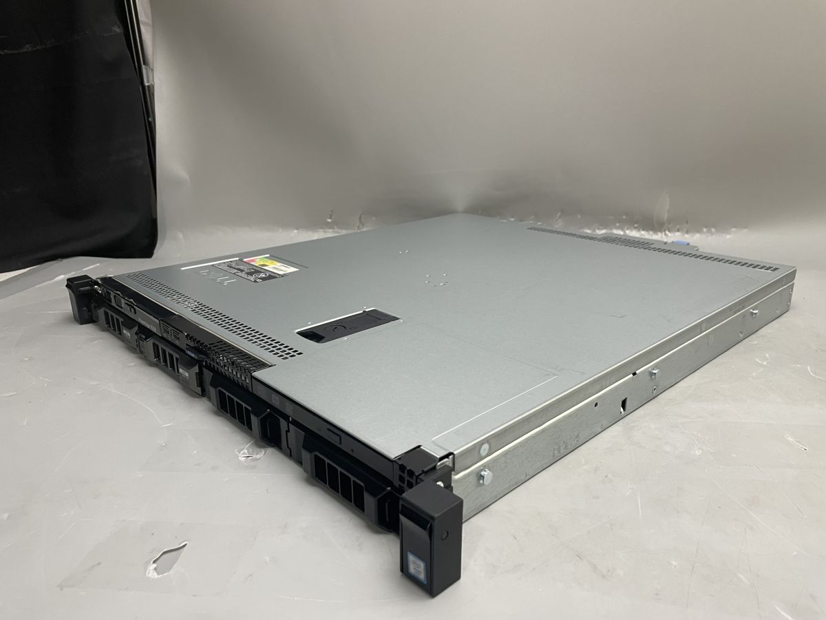 【傷や汚れあり】★1円スタート★DELL PowerEdge R230 Xeon E3-1220 v6 8GB 1TB×2基★現状引き渡し★ ...