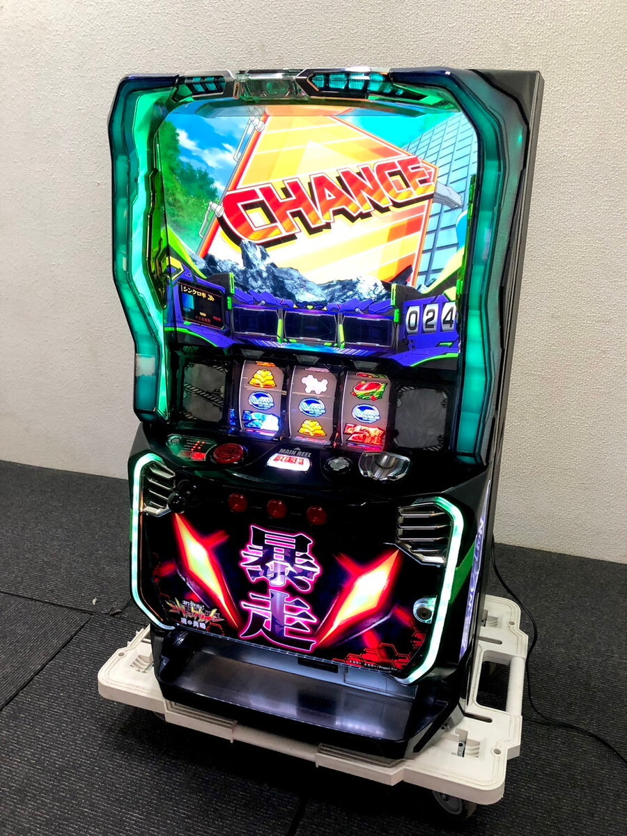 パチスロ実機 エヴァンゲリオンAT777 コイン不要機付き 【公式通販】
