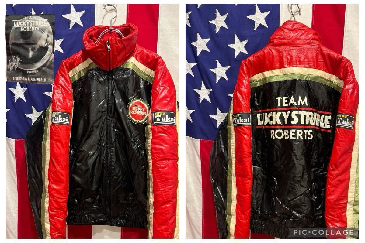 Kenny Roberts 赤 バルーンジャケット Kenny Roberts 赤 バルーンジャケット