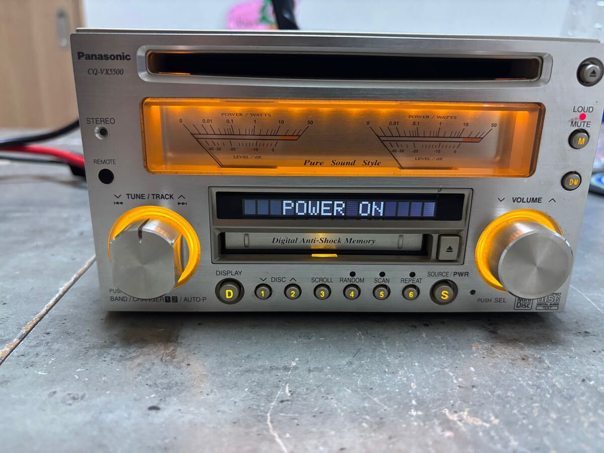 希少動作品 Panasonic グラフィックイコライザー SH-D5500 希少動作品 Panasonic グラフィックイコライザー SH-D5500
