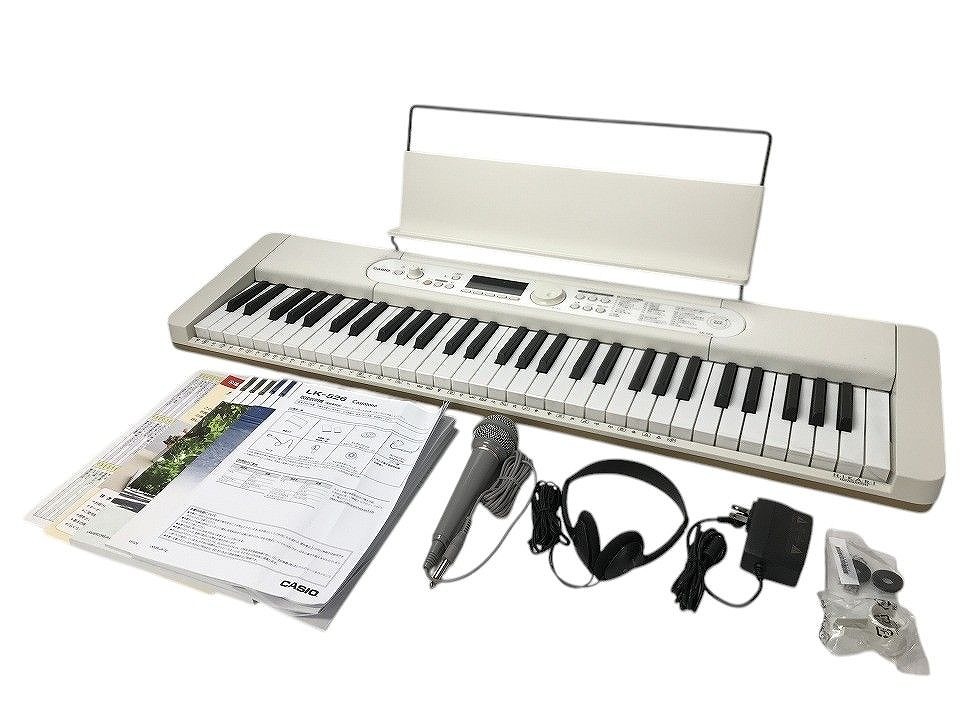 CASIO 電子ピアノ LK-113 キーボード・スタンド・チェア3点セット！