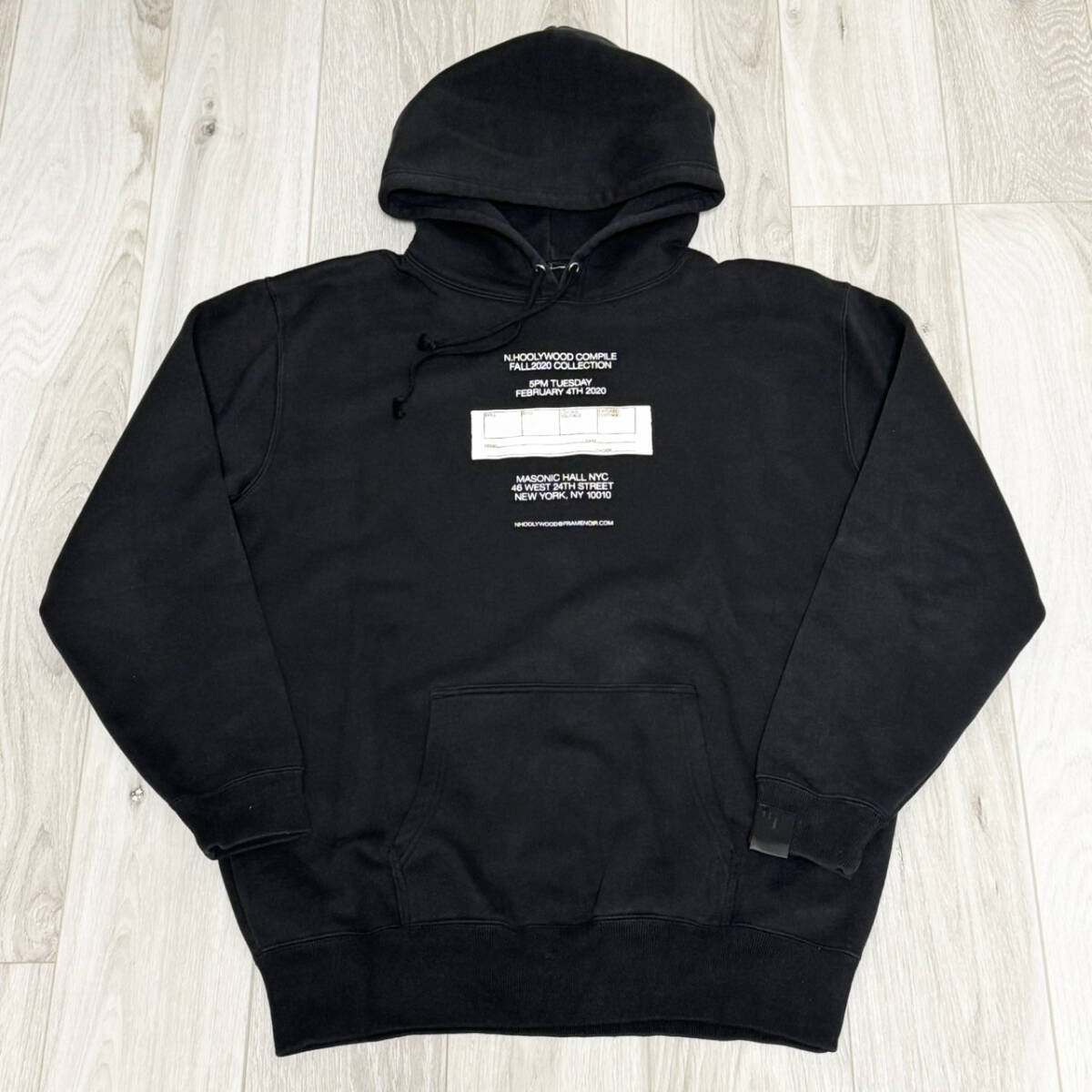 N.HOOLYWOOD】 コンパイル ダッフル フード コート ブラック 【公式通販】