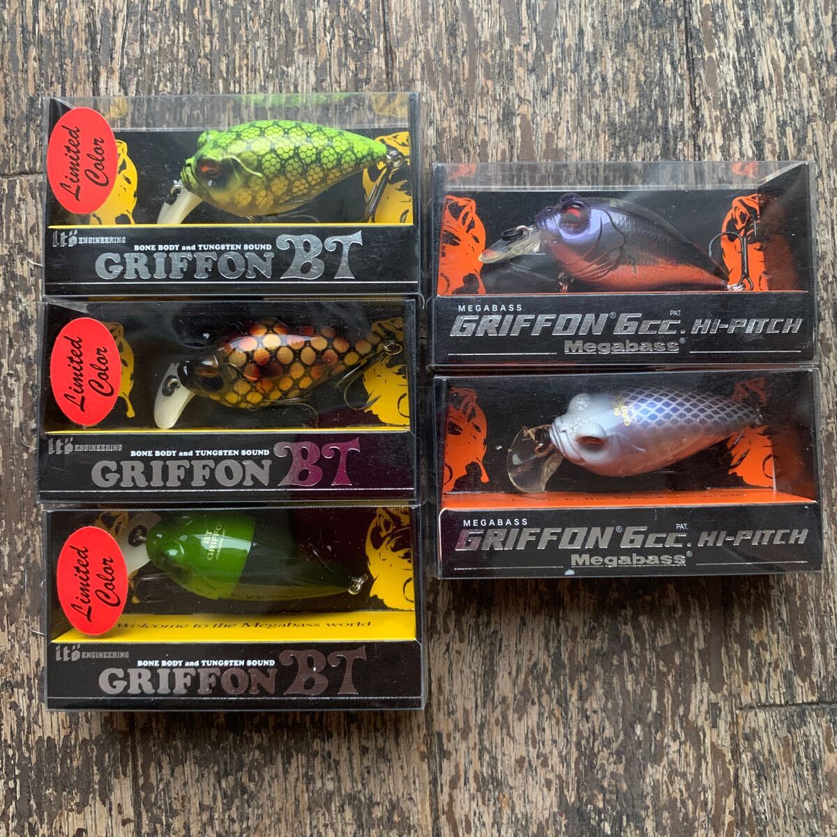 新品未使用Megabass GRIFFON Zero 4個セット