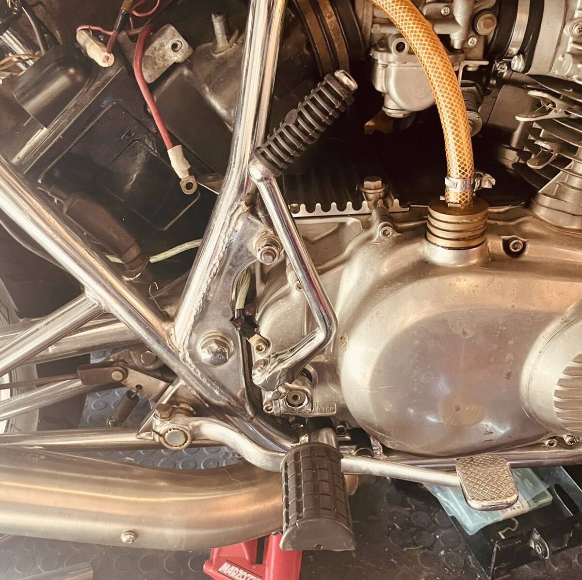 GSX400EザリゴキEXTRAバックステップ当時物GS400 GSX400EザリゴキEXTRAバックステップ当時物GS400
