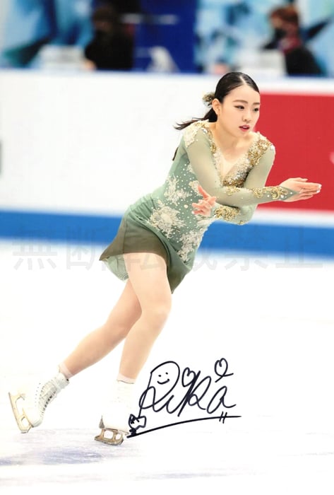 紀平梨花 2L判1枚 女子スケート ① 紀平梨花 2L判1枚 女子スケート 24