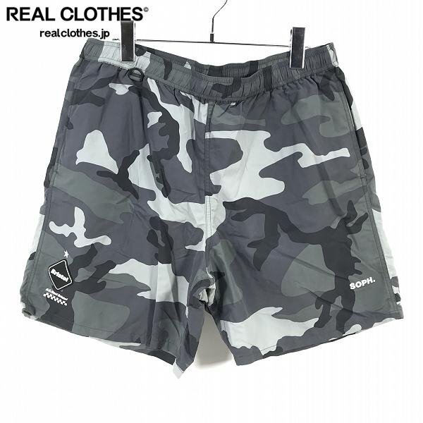 FCRB 21SS NYLON EASY SHORTS バンダナブラック（F.C.R.B.（ショート  