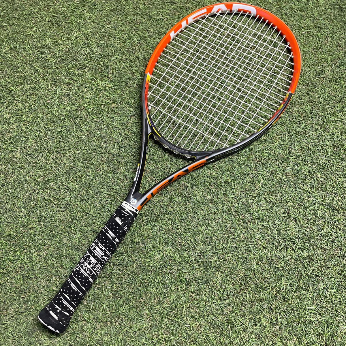 【やや傷や汚れあり】SS063-U25 HEAD ヘッド RADICALS 長さ320mm 102インチ ストリングパターン16/19 重量 ...