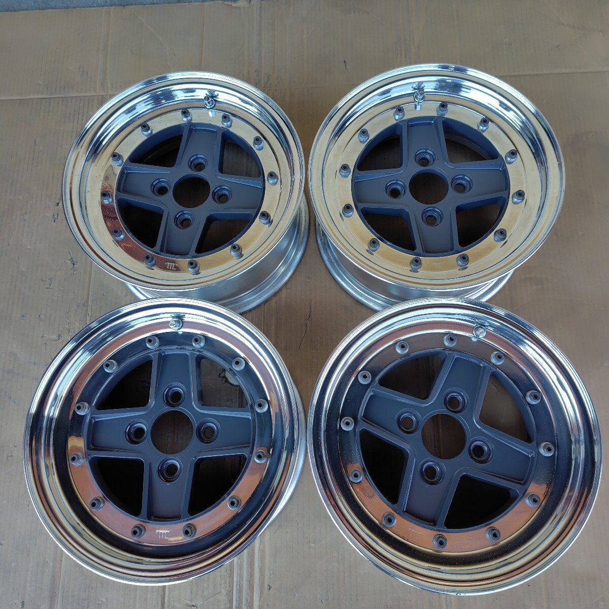 COLIN ホイール CROSS FEVER RACING 13インチ 6.5J 7J