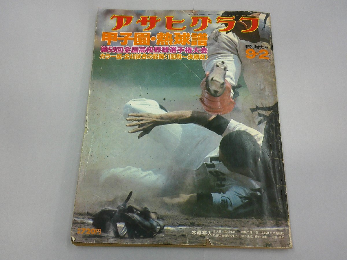 週刊小説 昭和52年 9月23日号 表紙 夏樹陽子 実業之日本社 アサヒグラフ 昭和52年8月5日 表紙・夏樹陽子 「くるま社会」拝見