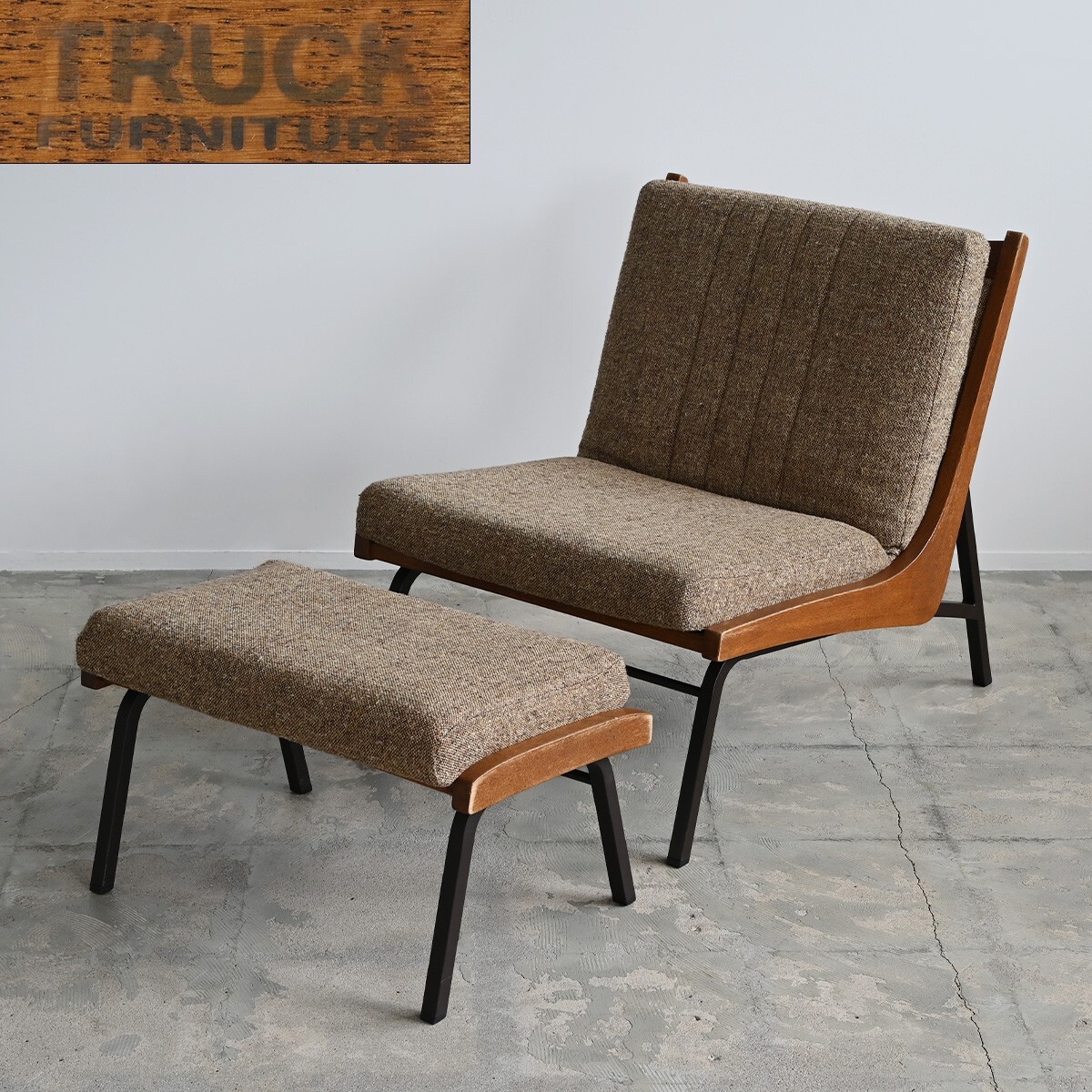 トラックファニチャーBOOMERANG CHAIR チェア シングルソファ椅子 BOOMERANG CHAIR OTTOMAN | TRUCK FURNITURE