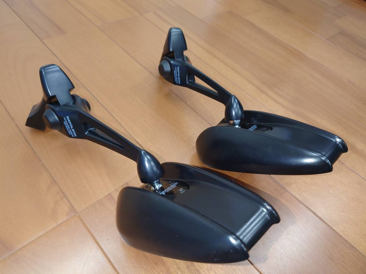 ナポレオンシャークミラー7 NA-014 箱完備 左右セット（中古美品
