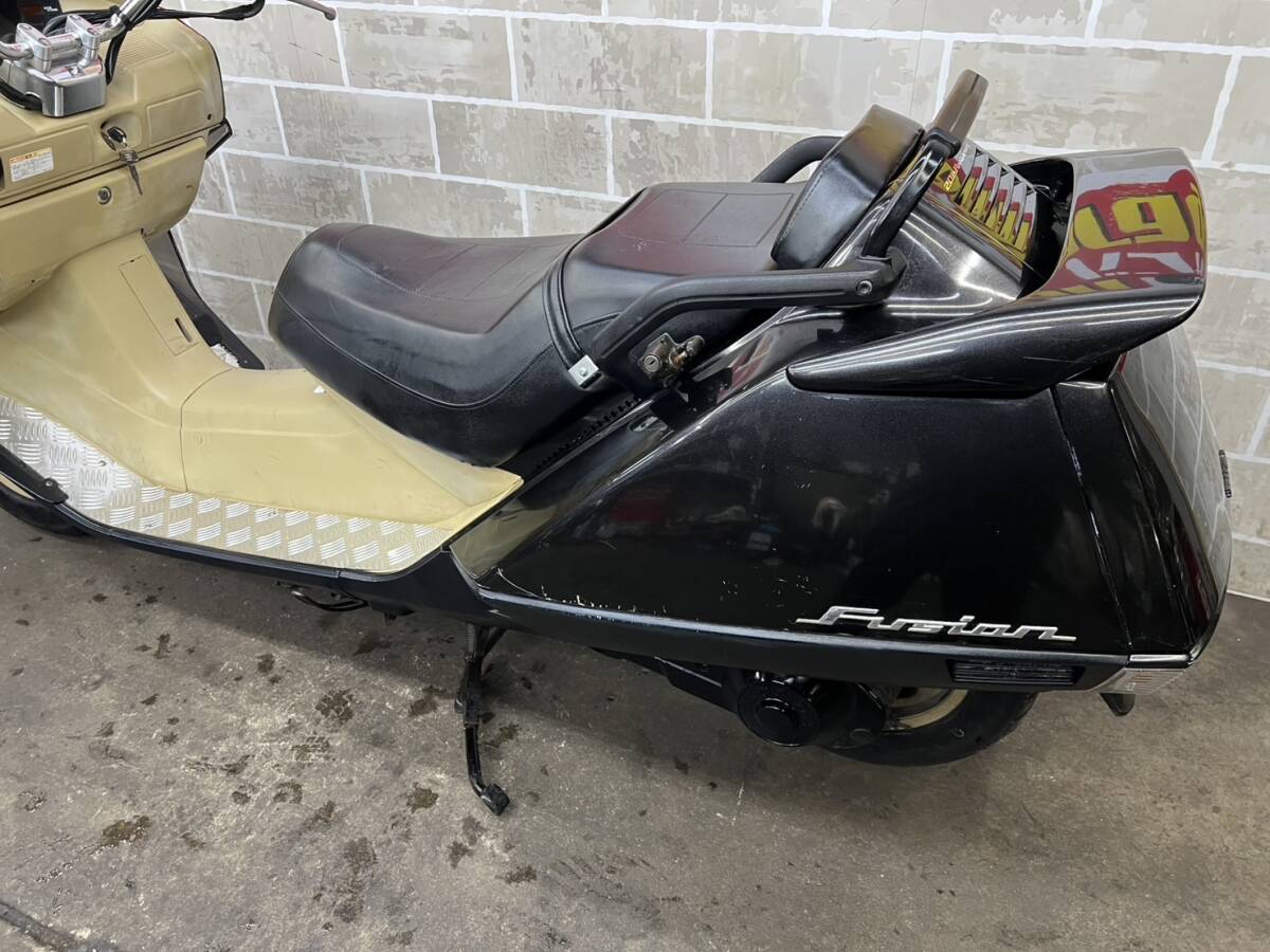 中古品 HONDA フュージョンX 純正マフラー HM KFR K1ホンダ 当時物 美中古品 HONDA フュージョンX 純正マフラー HM KFR K1