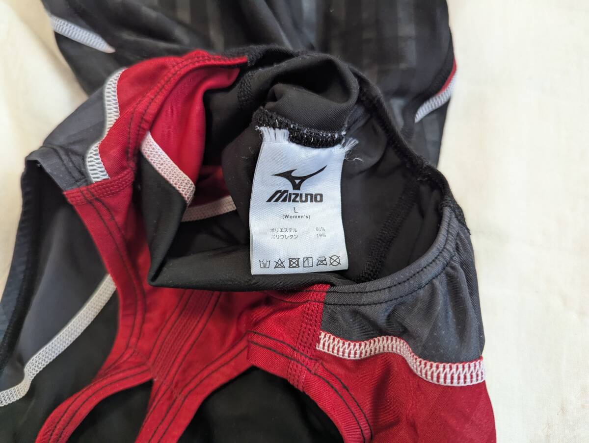 新品】00187 スポーツクラブ ルネサンス◇競泳水着・ネイビー