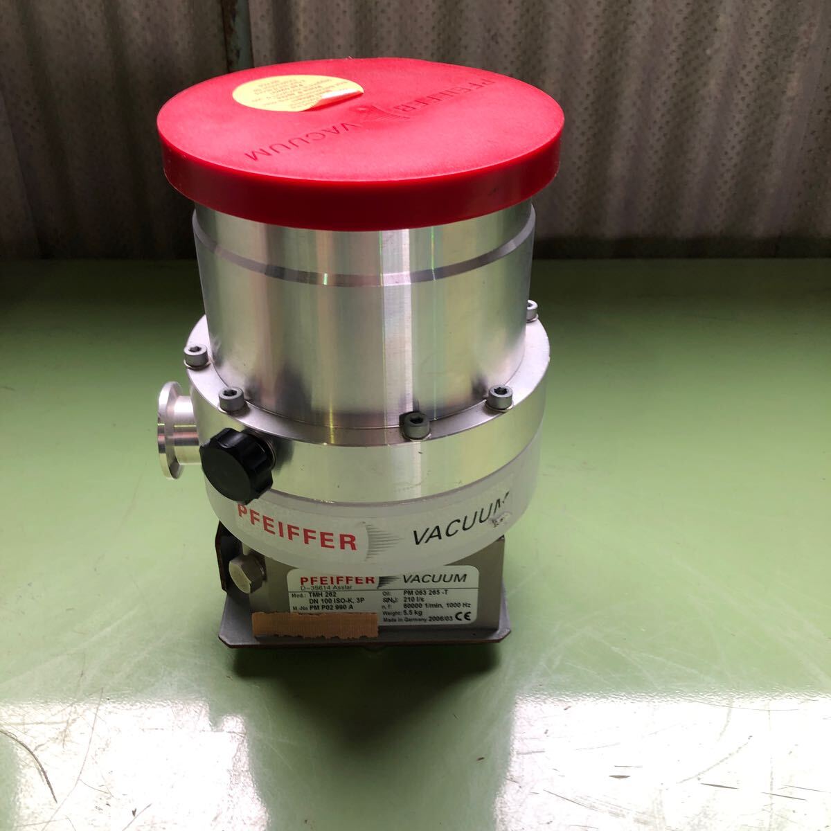 真空ポンプ 三菱ターボ分子ポンプ PT-150 中古品 三菱重工業㈱製