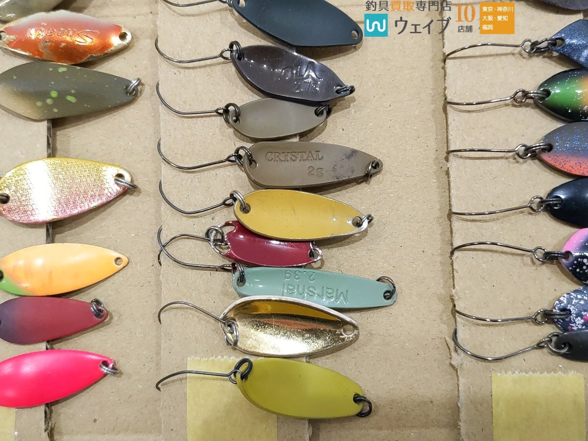 ☆中古 引退 エリアトラウト ルアー セット プラグ66個 スプーン