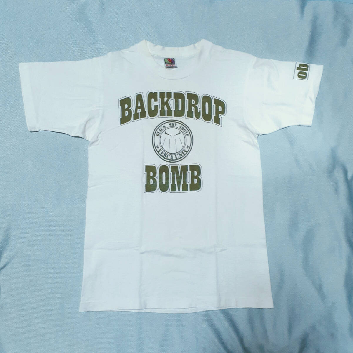 90s empire tシャツ m エンパイア TEE BACK DROP BOMB バックドロップ