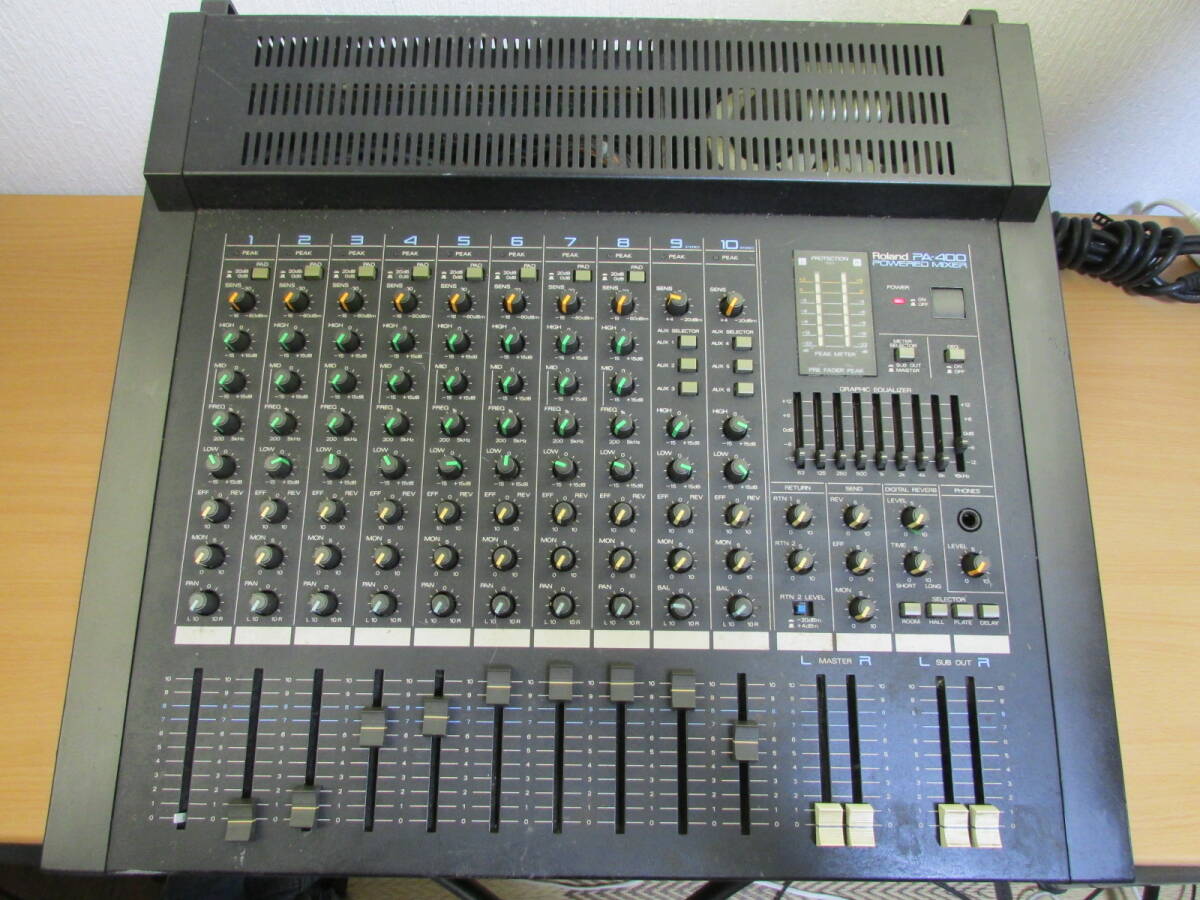 Roland ローランド VX-55 パワードミキサー Roland ローランド VX-55 ミキシングアンプ パワードミキサー