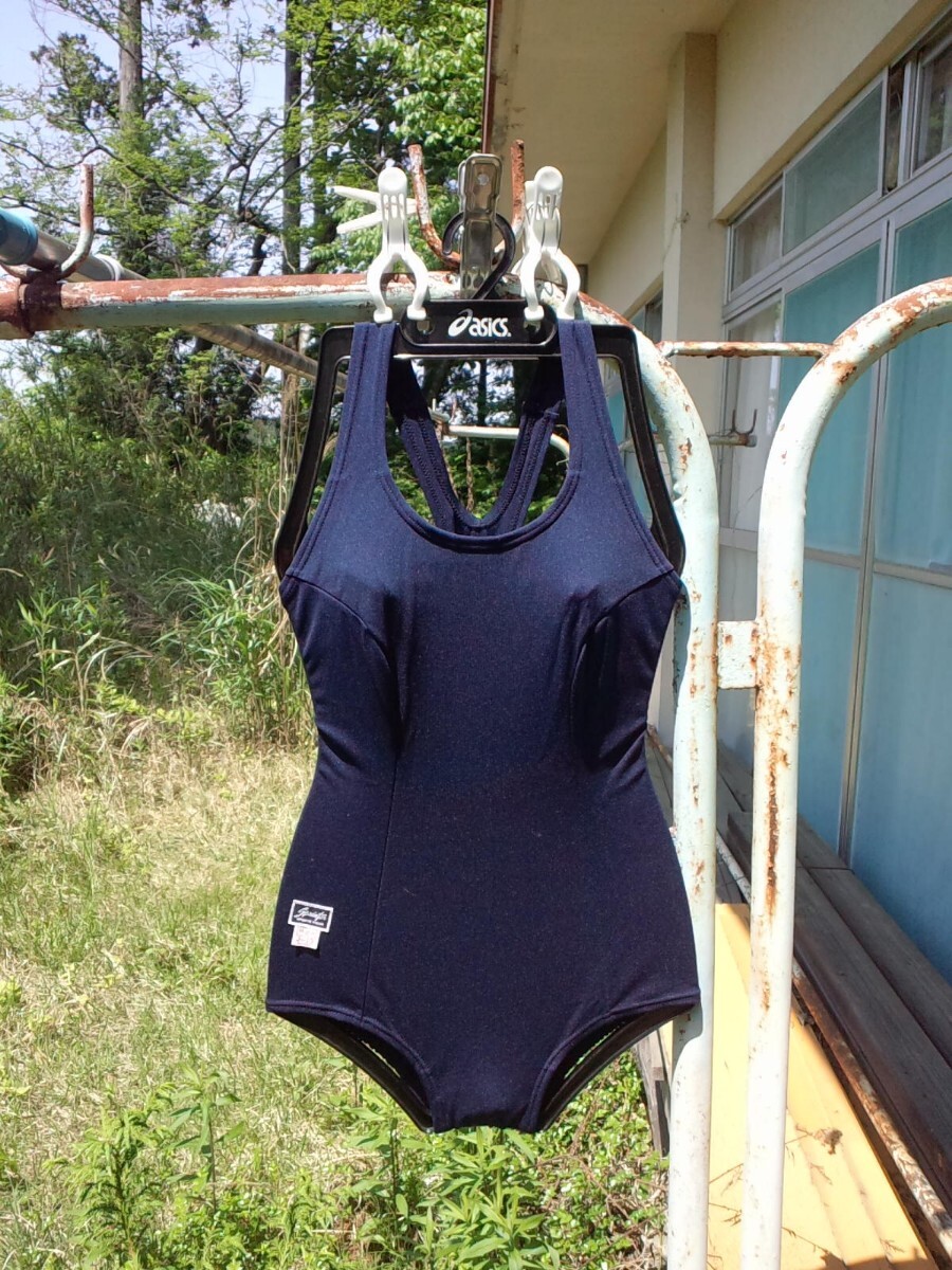 スクール水着 カンコー sprinter スク水 ブルー 青 パイピング