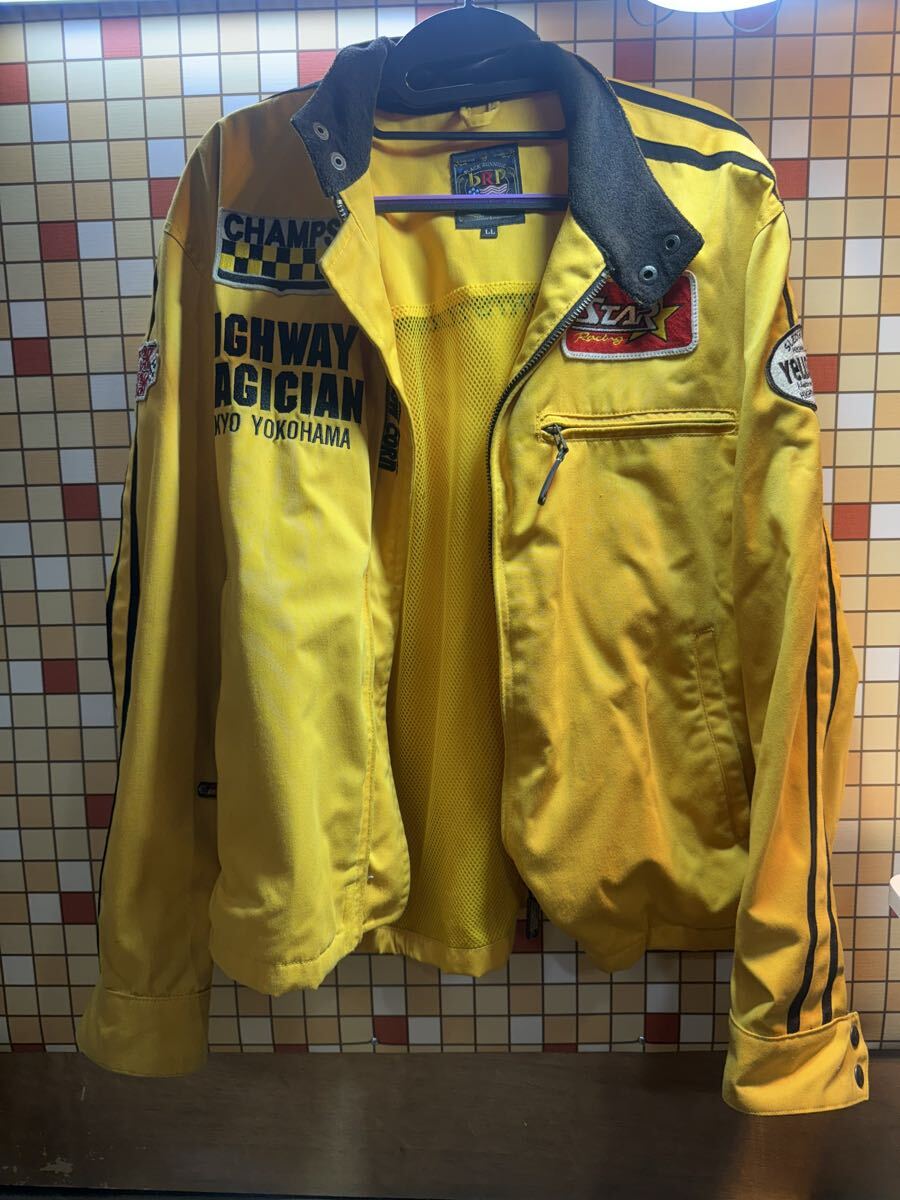 25％OFF! イエローコーン ナイロンジャケット YB-7323 (カーキ) 3L・定価17064円 イエローコーン YB-7302 ナイロン ウインター プロテクター レーシング