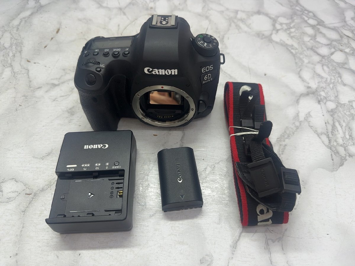♪美品【Canon デジタル一眼レフカメラ EOS 6D Mark II ボディー EOS6DMK2 新開発CMOSセンサー 映像エンジンDIGIC 7　】OK20437の1番目の画像