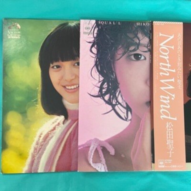 LPレコード 松田聖子 North Wind デビュー2枚目のアルバム 全10曲、美