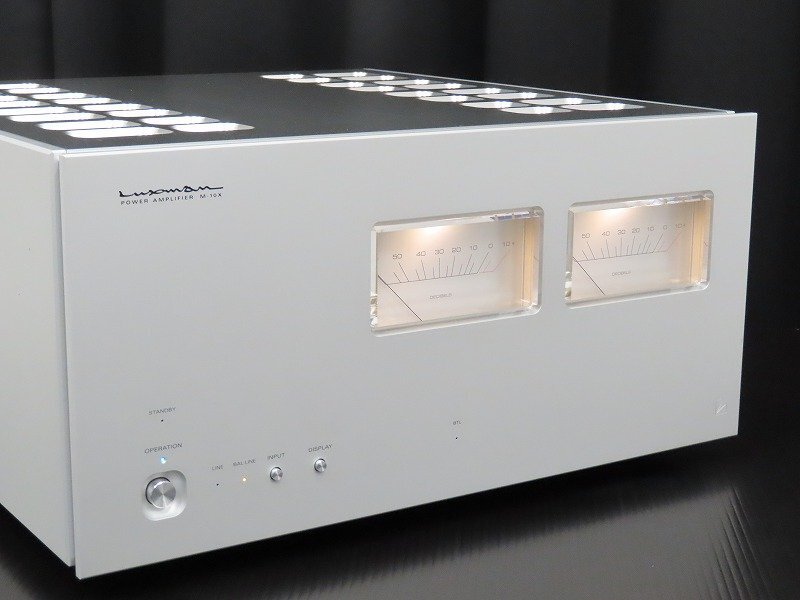 LUXMAN LUXMAN ラックスマン ツインモノラルパワーアンプ M-05 説明書