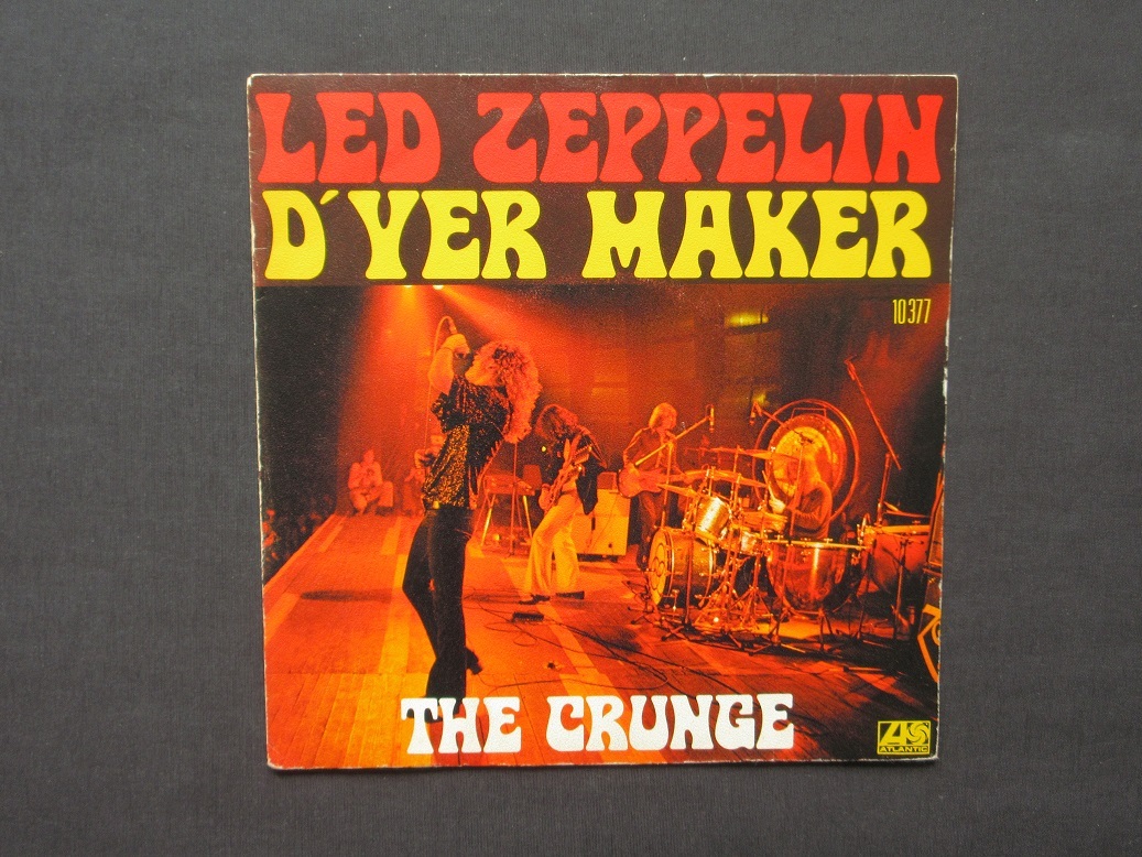 【やや傷や汚れあり】Led Zeppelin/D'yer Mak'er / The Crunge/P-1265Aの落札情報詳細 - Yahoo ...