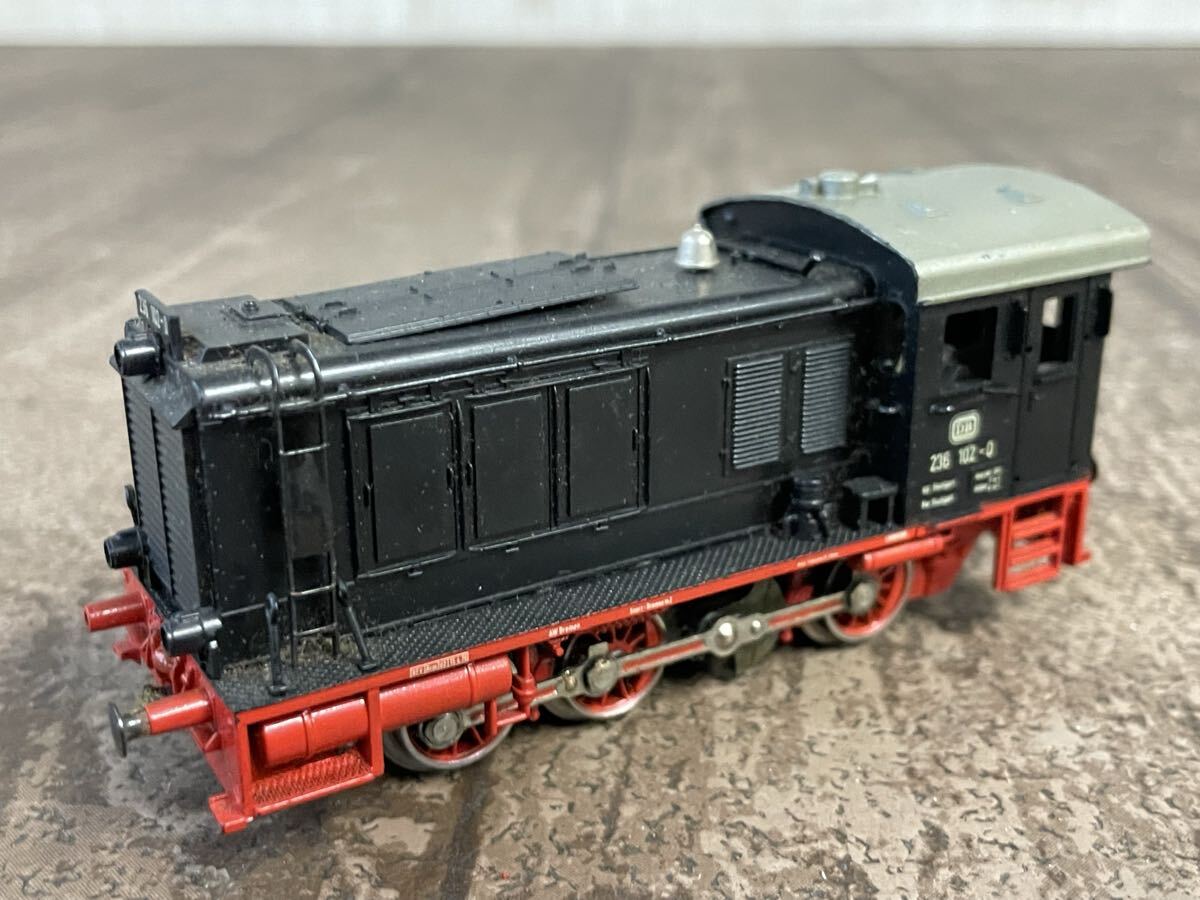 1円 送料無料 marklin メルクリン ディーゼル機関車 HOゲージ ドイツ国鉄 236 102-0 鉄道模型 西ドイツ製 希少品 レア品 当時物の1番目の画像