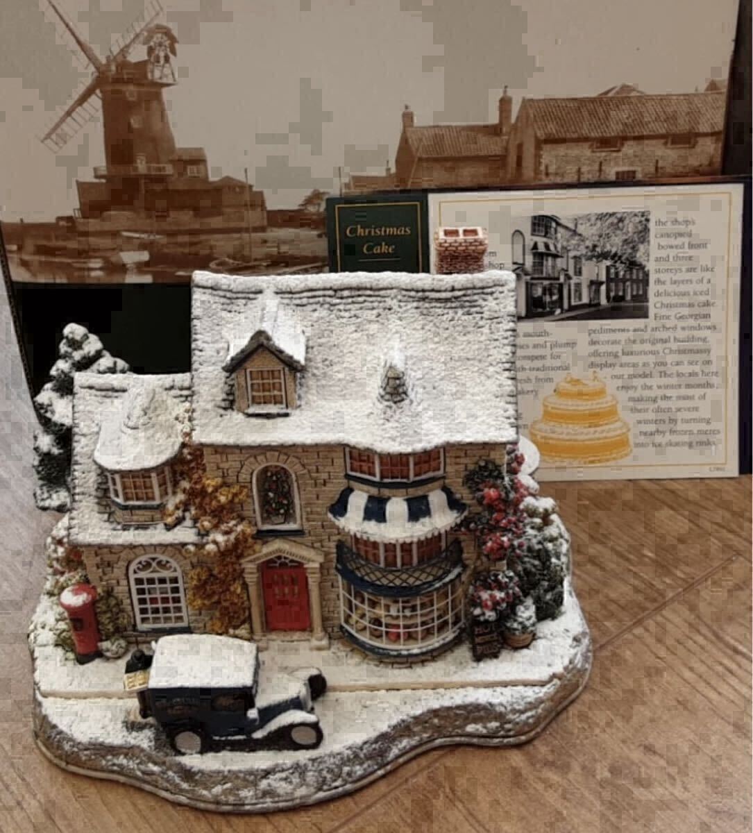イギリス製 Lilliput Lane LITTLE WATER MILL 1998 リリパットレーン
