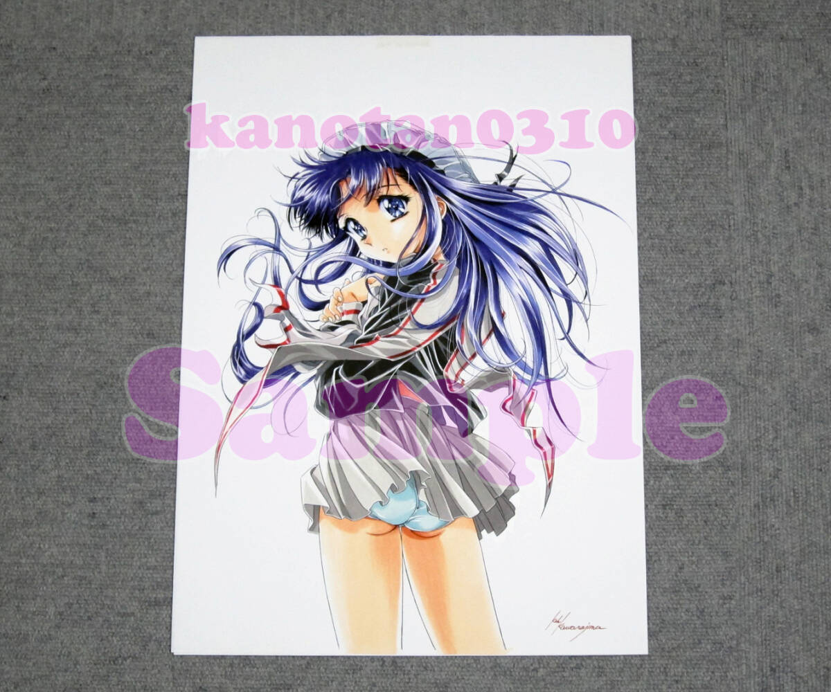 Yahoo!オークション かわらじま晃 直筆カラー原画色紙 ラクス 片励会