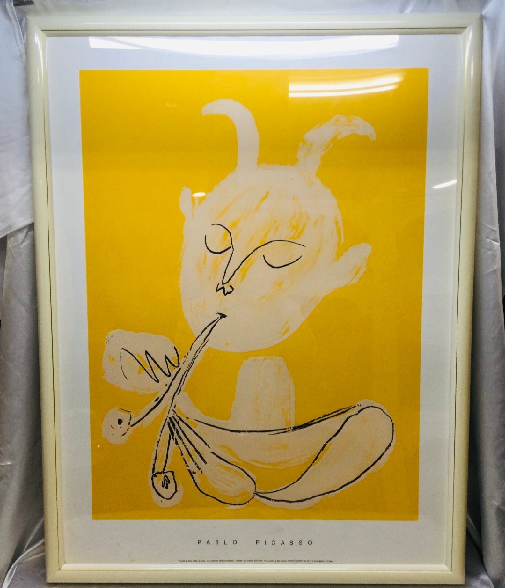 パブロ・ピカソ 1963年 「母子像」 リトグラフ 石版画 エスタンプ 複製