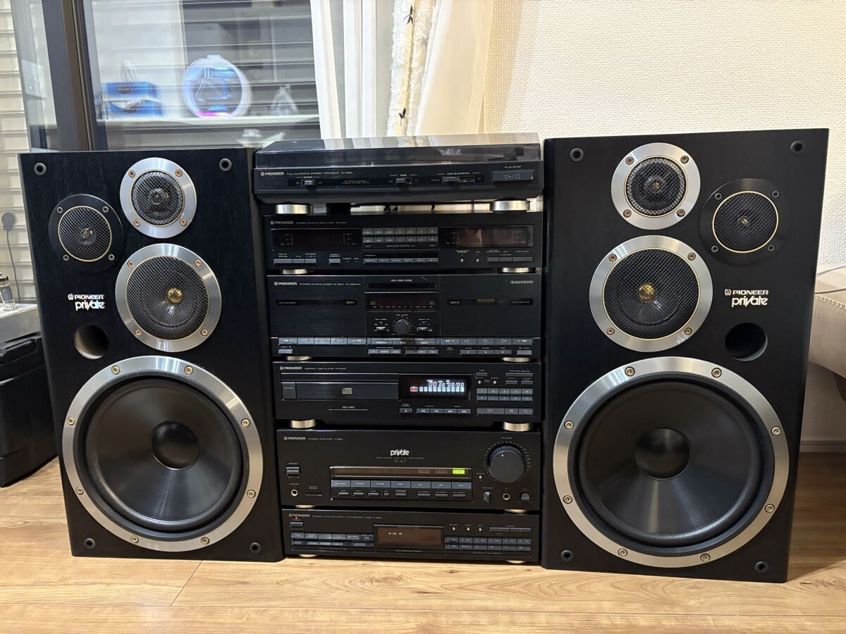 中古 デンオンDENON D-6800 コンポ ジャンク品 DENON デノン システム 