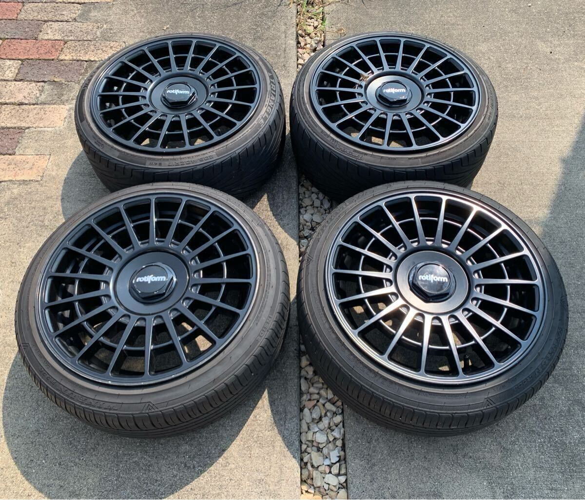 大人気商品ロティフォーム rotiform CVT 19in 8.5J +45 PCD112 4本 