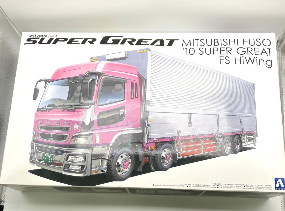 デコトラ スーパー グレート プラモデル 1 32 三菱ふそう スーパー
