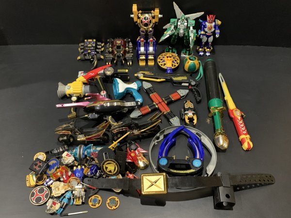 ジャンク品 忍風戦隊ハリケンジャー 超ド級カラクリメカ DXリボルバー