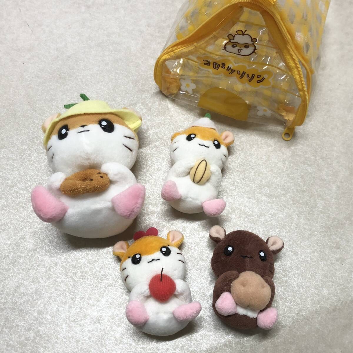 サンリオ コロコロクリリン ぬいぐるみ セット ビニールハウス付き