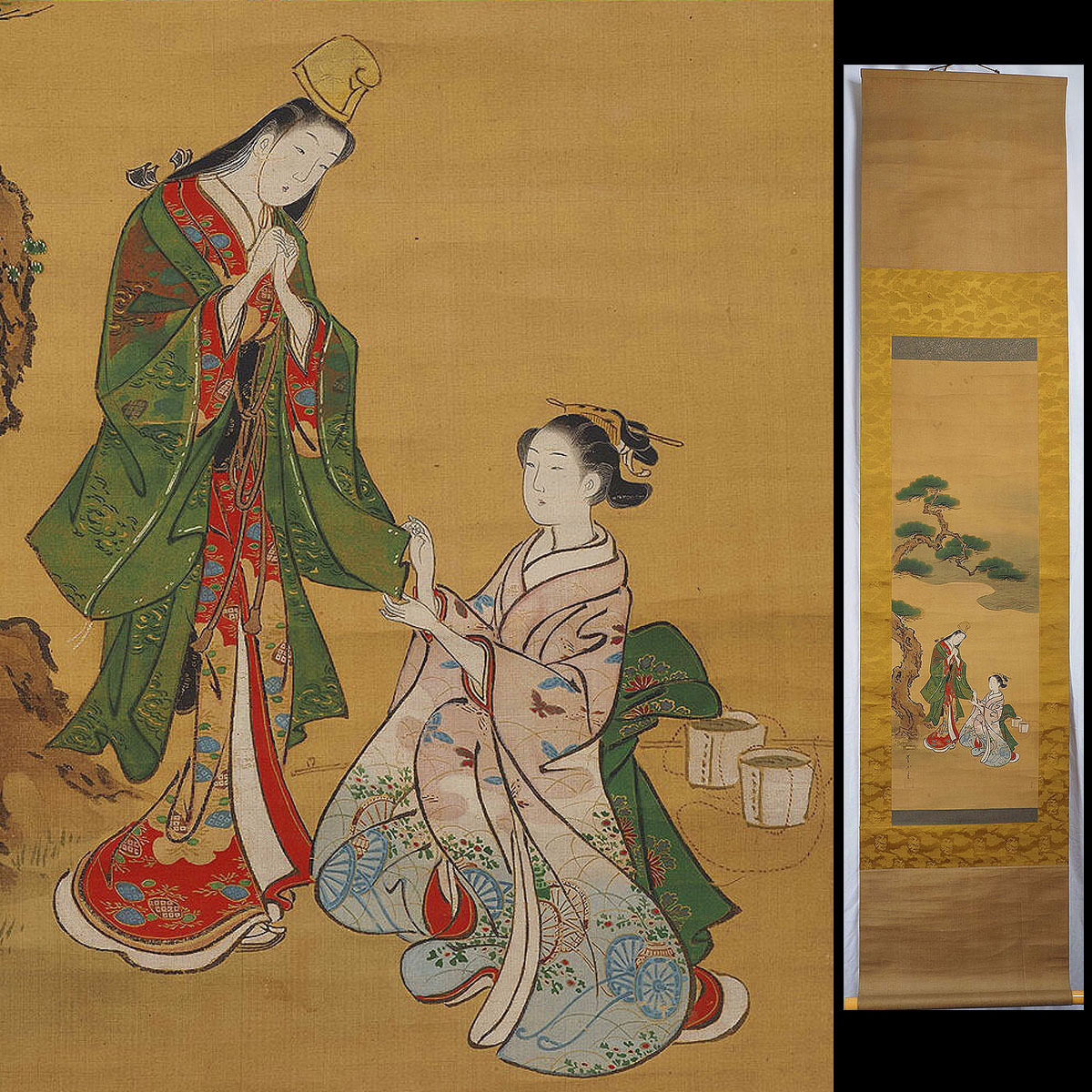 慶應◇明治時代 絹本着色 肉筆春画帖12作品 枕絵 艶本 肉筆浮世絵 大