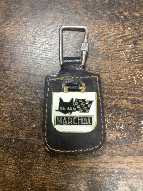 marchal マーシャル キーホルダー 黄色 フランス フレンチ 黒猫