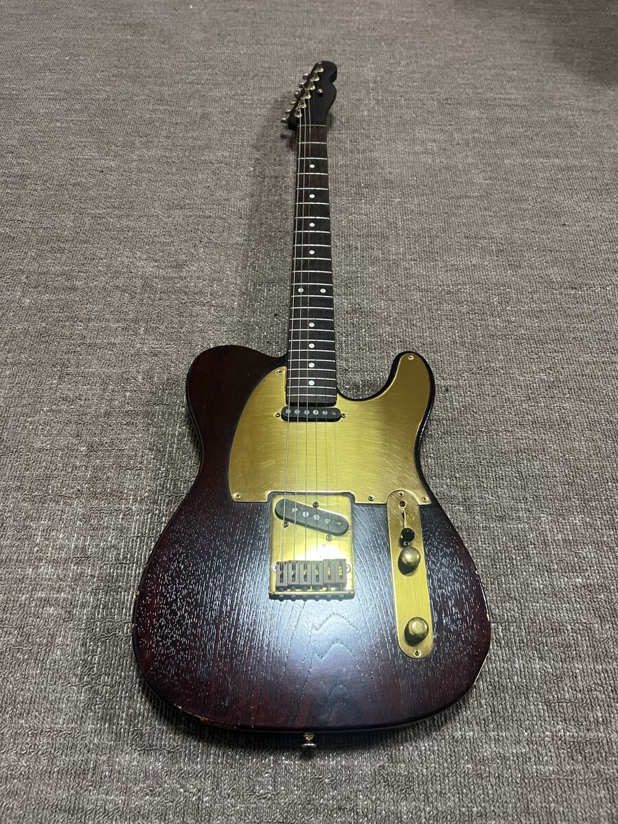 moon ウォルナットオイルフィニッシュ　テレキャスター 1980年代 中古】1円スタ レア MOON WALNUT TELECASTER PGM SCHECTER 1980`s の